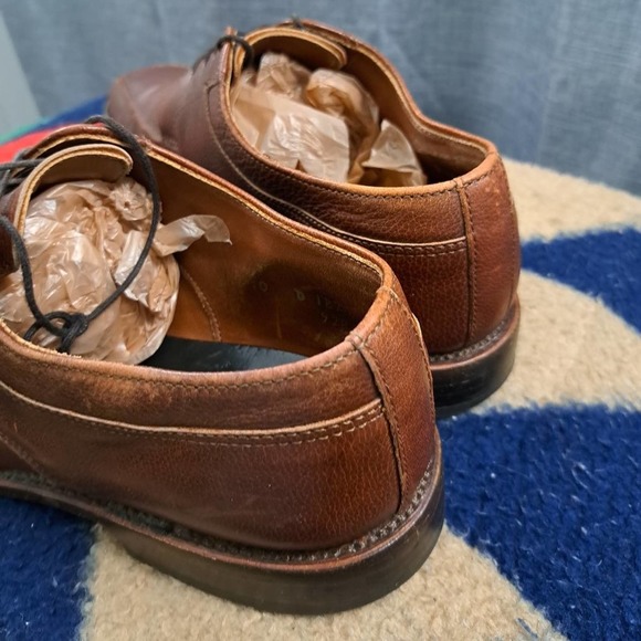 %Allen Edmonds Oxfords Jackson Shoes Men\'s Sz 10 D Brown Leather D6 main image 5